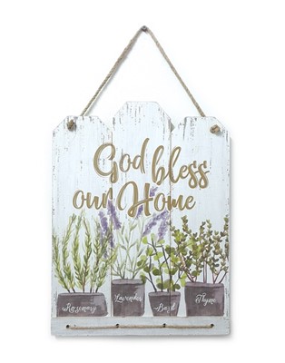 God Bless Our Home MDF Wall Art (General Merchandise)