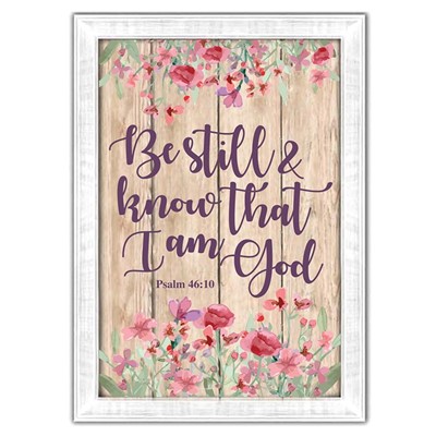 Be Still and Know MDF Wall Art (General Merchandise)