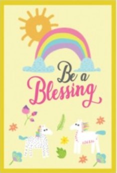 Memo Pad Little Pony Series: Be a Blessing (Notebook / Blank Book)