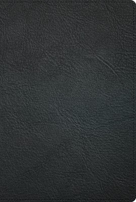 RVR 1960 Biblia Deluxe negro, piel genuina (Genuine Leather)