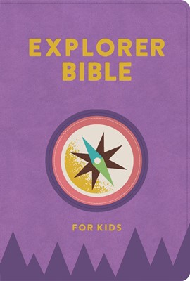 CSB Explorer Bible for Kids, Lavender Compass LeatherTouch (Imitation Leather)