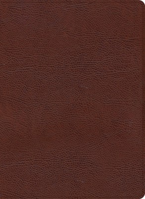 CSB Verse-by-Verse Pastor's Bible, Brown Bonded Leather (Imitation Leather)