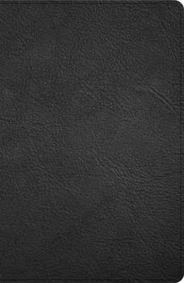 KJV Thinline Bible, Black Genuine Leather (Genuine Leather)