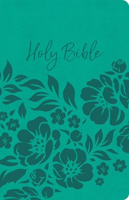 KJV Thinline Bible, Teal LeatherTouch, Value Edition (Imitation Leather)