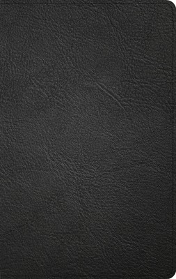 KJV Thinline Reference Bible, Black Genuine Leather (Genuine Leather)