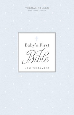 KJV Baby's First New Testament, Blue (Hard Cover)