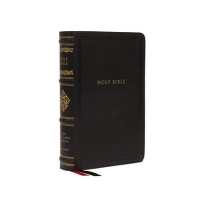 NKJV Personal Size Reference Bible, Black (Imitation Leather)