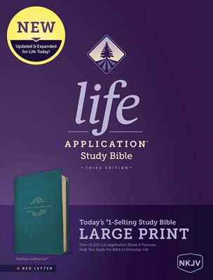 NKJV Life Application Study Bible Third Edition, Large Print (Imitation Leather)