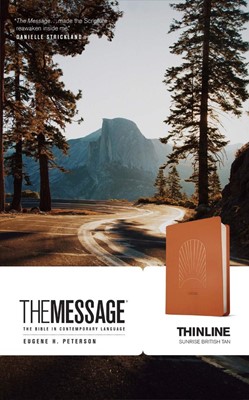 The Message Thinline, Sunrise British Tan (Imitation Leather)