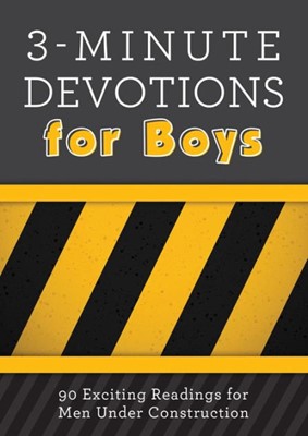 3-Minute Devotions For Boys (Paperback)