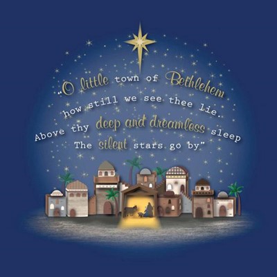 O Little Town Compassion Christmas Cards (pack of 10) (Cards)