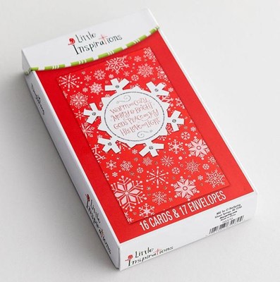Warm and Cozy Snowflake Boxed Cards (Box of 16) (Cards)