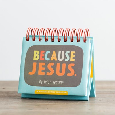 Day Brightener: Because Jesus (Calendar)