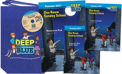 Deep Blue One Room Sunday School Kit Summer 2017 (Kit)