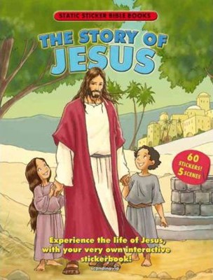 Story Of Jesus - Static Sticker Bible Book (Paperback)