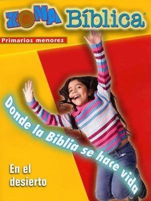 Zona Biblica En el Desierto Younger Elementary Leader's Guid (Postcard)