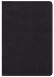 NKJV Giant Print Reference Bible, Black Leathertouch (Imitation Leather)
