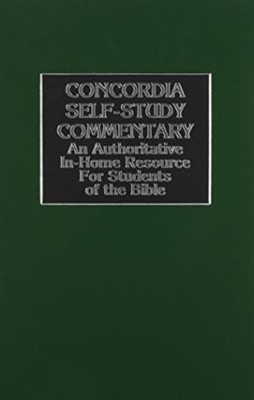 Concordia Self Study Commentary (Hard Cover)
