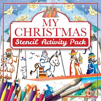Christmas Stencil Activity Pack (Mixed Media Product)