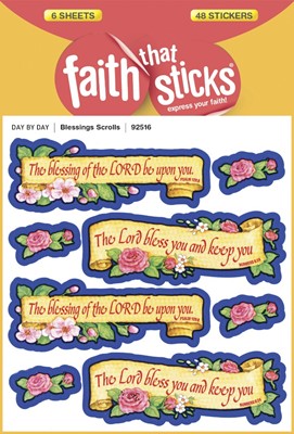 Blessings Scrolls - Faith That Sticks Stickers (Stickers)