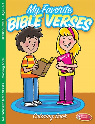 My Favourite Bible Verses Colouring Book (Paperback)
