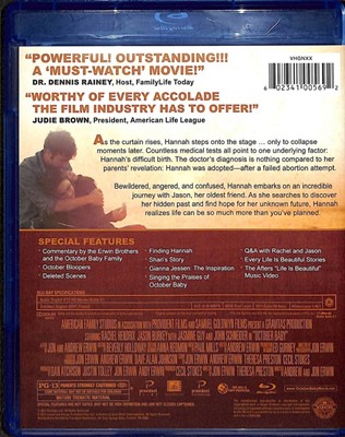 October Baby (Blu-Ray) Blu-Ray (Blu-ray)