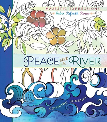 Peace Like A River Colouring Journal (Paperback)