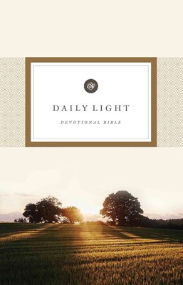 ESV Daily Light Devotional Bible (Hard Cover)