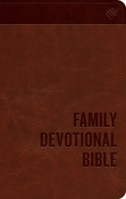 ESV Family Devotional Bible Trutone, Brown (Imitation Leather)