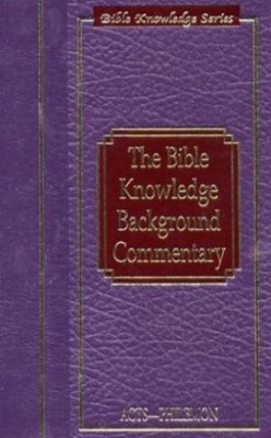 Bible Knowledge Background Commentary: Acts-Philemon (Hard Cover)