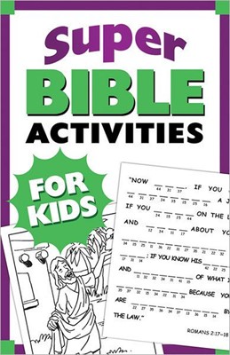 Super Bible Activities For Kids (Paperback)
