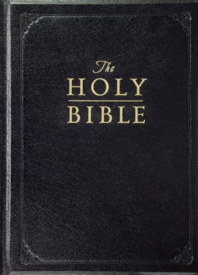 ESV Pulpit Bible (Bonded Leather Over Board, Black) (Leather Binding)