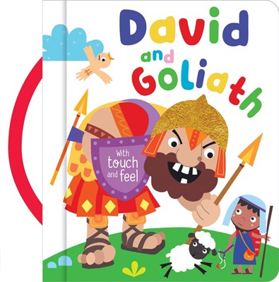 David and Goliath with Touch and Feel (Board Book)