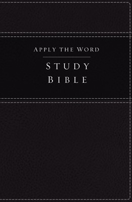 NKJV Apply The Word Study Bible, Black (Imitation Leather)