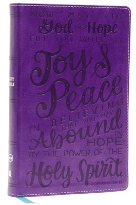 NKJV Holy Bible for Kids, Verse Art Cover, Purple (Imitation Leather)