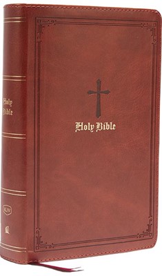 KJV Personal Size Large Print Single Column Reference Bible (Imitation Leather)