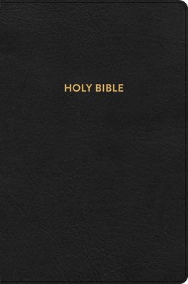 KJV Rainbow Study Bible, Black LeatherTouch, Indexed (Imitation Leather)
