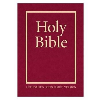 KJV Windsor Text Bible, Burgundy (Paperback)