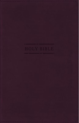 NRSVue Gift Bible Leathersoft, Burgundy, Comfort Print (Imitation Leather)