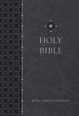 KJV Holy Bible, Compact Granite (Imitation Leather)