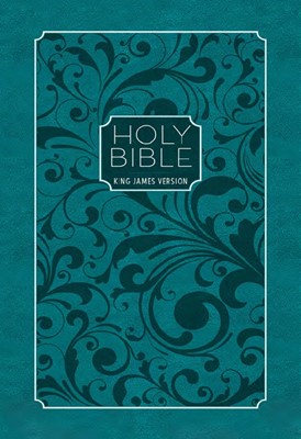 KJV Holy Bible, Zip Turquoise (Imitation Leather)