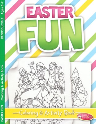 Easter Fun Colouring Activity Book (Paperback)