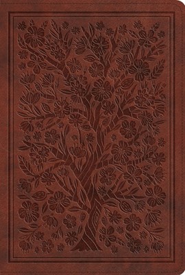 ESV Women's Study Bible, TruTone, Tan, Almond Tree Design (Imitation Leather)