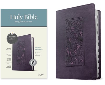 KJV Thinline Reference Bible, Filament Edition, Purple (Imitation Leather)