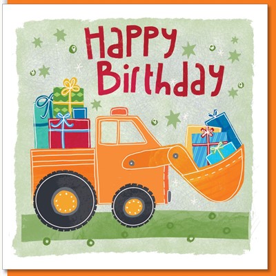 Birthday Truck Greetings Card (Cards)