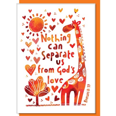 Nothing Can Seperate Us Greetings Card (Cards)