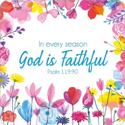 God is Faithful Coaster (General Merchandise)