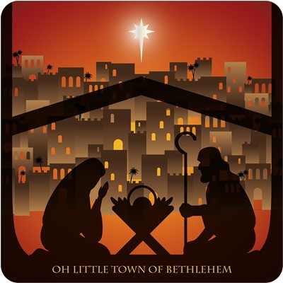 Bethlehem's Stable Cork Coaster (General Merchandise)