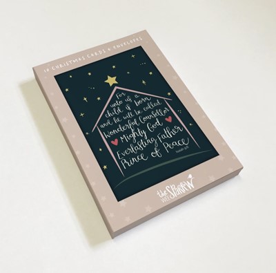 Star and Stable Navy (2022) Christmas Cards (10 Pack Box) (Cards)
