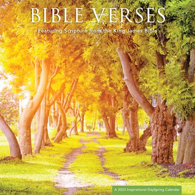 2023 Calendar: Bible Verses Trees (Calendar)